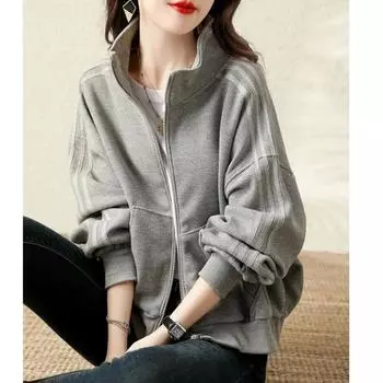 Свободное пальто оверсайз в ленивом стиле для модных топов XL хаки