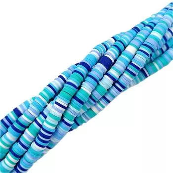 Свободные бусины, ожерелье, браслет, подвеска для изготовления ювелирных изделий, Радуга, мягкая глина, разноцветные сделай сам, смешанный стиль, 13 цветов, бусины 2