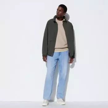 Свободные джинсы до щиколотки UNIQLO JAPAN длиной 76 см.