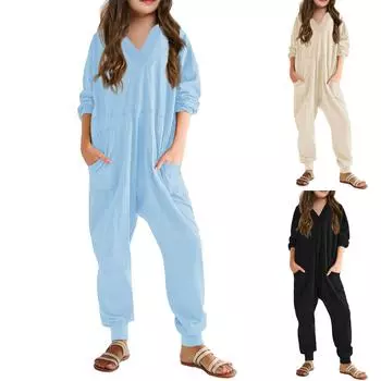 Свободные футболки для мальчиков и девочек 100 чёрный