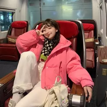 Свободные однотонные утепленные парки с капюшоном, зимние ветрозащитные пальто с хлопковой подкладкой, элегантная короткая куртка с длинным рукавом для корейских женщин S розовый