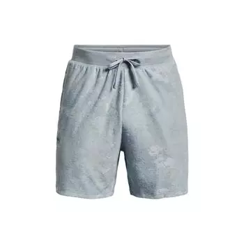 Свободные прямые повседневные шорты Under Armour с текстурой, мужские брюки Harbour-Blue 1377180-465 M