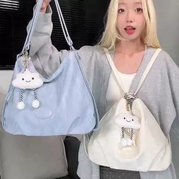 Свободный, модный и универсальный, трендовый повседневный ретро-рюкзак с высококачественной текстурой и одним плечом