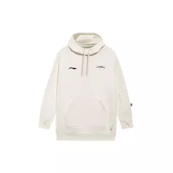 Свободный пуловер с капюшоном Li-Ning Ski Series с логотипом, топы унисекс Off-White AWDRF08-1