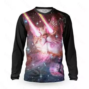 Свободный райдер Мужская техническая майка с длинным рукавом Мотоциклетный костюм для кросс-кантри BMX MTB Горный велосипед рубашка для гонок на выносливость S