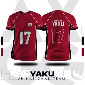 Свободный топ Fukurodani Red Cartoon Anime Cosplay 3D Printed Fitness Быстросохнущая дышащая спортивная мужская футболка больших размеров S