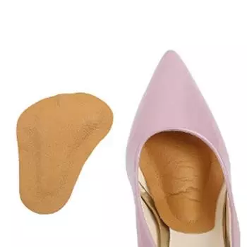 Свод стопы из искусственной кожи поддерживает стельки для передней части стопы, женские подушечки на высоком каблуке, массажную подушку телесный