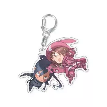 Sword Art Online Alternative Gun Gale Online Ren Pitohui Акриловый брелок и