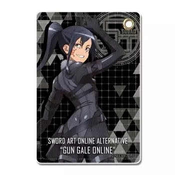 Sword Art Online Alternative Gun Gale Online 2 Кожаный кейс для пропуска Pitohui LPAN-G009-m02