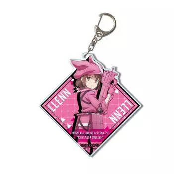 Sword Art Online Alternative Gun Gale Online 2 Большой акриловый брелок Ren A BAAN-G004-m01