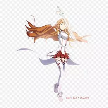 Sword Art Online Asuna Render Asuna Kirito, железные нашивки для одежды, наклейки с аппликациями на одежду, термочувствительная нашивка на заказ