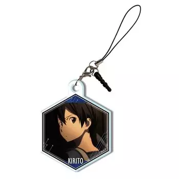 Sword Art Online Фильм Ария беззвездной ночи Акриловый разъем для наушников Аксессуар Kirito B -Progressive- EJAN-S014-m04