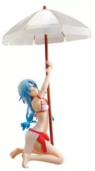 Sword Art Online II Asuna sexy bikini de parasol figure