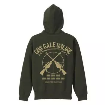 Sword Art Online II Gun Gale Online Zip Parka Moss размер M [COSPA]