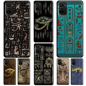 Священный глаз Гора Египетская фреска для Redmi Note 11 Pro 9 Pro 7 8 9S 10S 11S Note 10 Pro чехол для Redmi 10 9C 9A 9 9T Coque Redmi 7