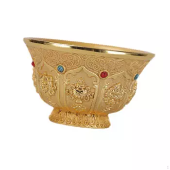 Священный тибетский сосуд для подношения воды для домашнего декора Style A