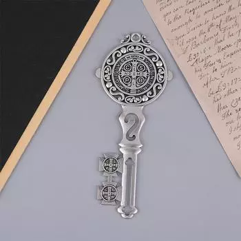 Святой Бенедикт ключ благословение для защиты дома и двери вешалка настенная вешалка автомобильная вешалка аксессуары