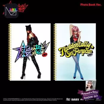 Сыльги (Красный вельвет) - 2-й мини-альбом Accidentally On Purpose (Фотокнига Вер.) PP Random 1pcs