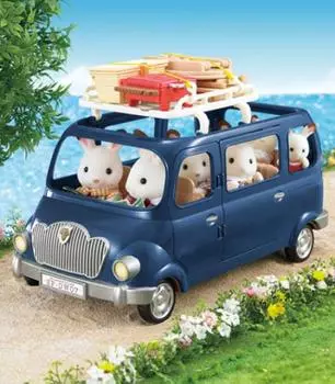 [Sylvanian]5274-Синий семейный фургон (2003)