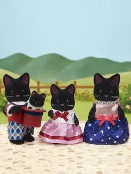 [Sylvanian]5530-Семейство полуночных кошек