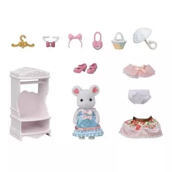 [Sylvanian]5540-Модный комплект для координации серии Town Girl (Коллекция «Сахарная сладость»)