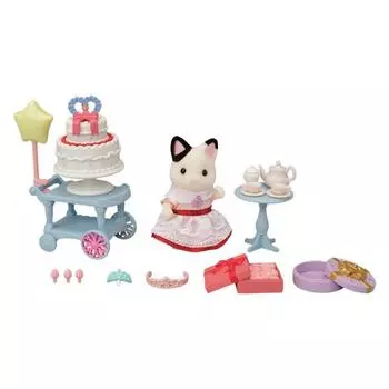 [Sylvanian]5646-Игровой набор для вечеринки в смокинге для кошек
