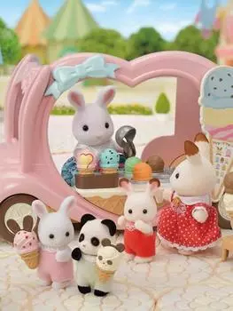 [Sylvanian]5651-Розовое мороженое Бен