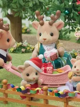 [Sylvanian]5692-Семья оленей