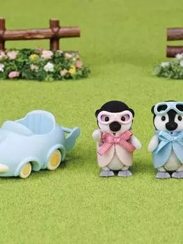 [Sylvanian]5695-Набор Penguin Duo Bungbunga