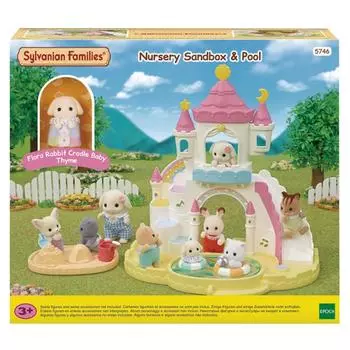 [Sylvanian]5746-Sunny Castle Sand Playground Pool Set