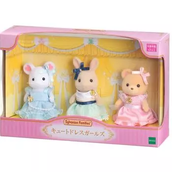 sylvanian families cute dress girls