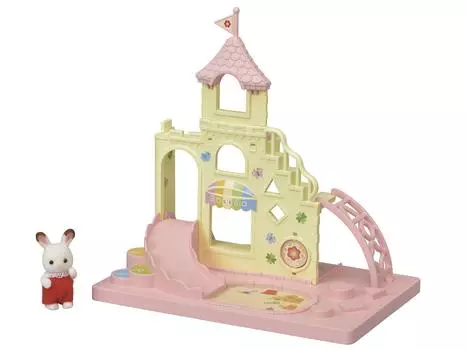 Sylvanian Families Детский сад Игровое оборудование Замок Игровая площадка Сертификация ST Mark Для детей от 3 лет и старше Игрушечный кукольный домик Sylvanian Families EPOCH [Милый