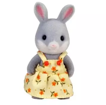 Sylvanian Families Девочка из хлопкового кролика U-34