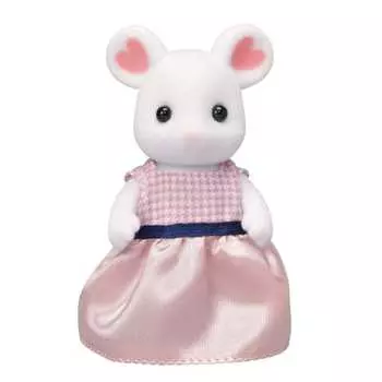 Sylvanian Families Doll [Marshmallow Mouse s Mother] Ne-104 ST Mark Certification Ages 3+ Toy Dollhouse Sylvanian Families EPOCH