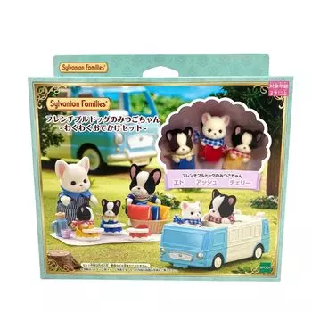 Sylvanian Families Французский бульдог Захватывающий набор для вылазки Мицуго-тян