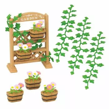 Sylvanian Families Furniture ST Mark Certification For Ages 3 and Up Toy Dollhouse Sylvanian Families EPOCH [Flowers/Ivy Set] Ka-613