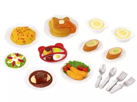 Sylvanian Families Furniture ST Mark Certification For Ages 3 and Up Toy Dollhouse Sylvanian Families EPOCH [Lunch Set] Car-417