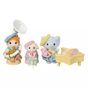 Sylvanian Families Hoikuen Recital Set Сертификация ST Mark для детей от 3 лет и старше Игрушечный кукольный домик Sylvanian Families Epoch Company EPOCH [Hoikuen