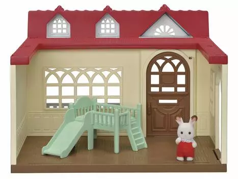 Sylvanian Families House in the Strawberry ST Mark Certification Toys for Ages 3 and Up Sylvanian Families Sylvanian Families EPOCH [House Forest]