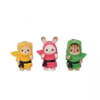 Sylvanian Families Сезонный [C-66 Baby Ninja Trio]