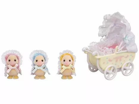 Sylvanian Families Seasonal Mitsugo Stroll ST Mark Certification For Ages 3 and Up Toy Dollhouse Sylvanian Families EPOCH [Duck Set] C-63