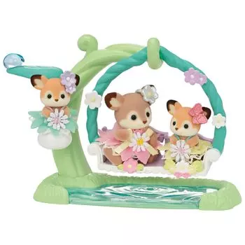 Sylvanian Families Set Deer Friendship Swing Сертификация ST Mark для детей от 3 лет и старше Игрушечный кукольный домик Sylvanian Families EPOCH Кукла/Мебель [Детская