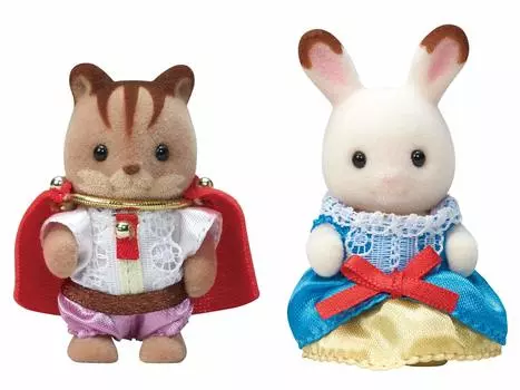 Sylvanian Families Сезонный детский парный набор [35TH (Принцесса и принц)]