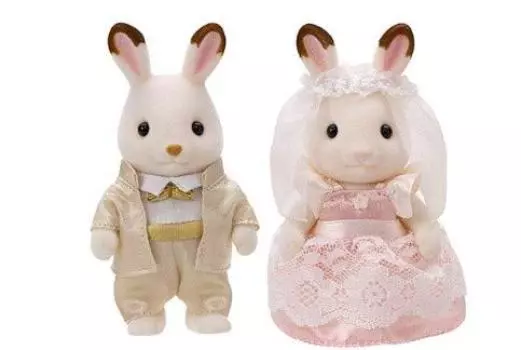 Sylvanian Families Sylvanian Families Прекрасный свадебный парный набор (розовый) розовый