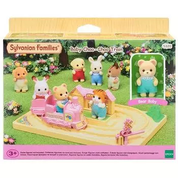 Sylvanian Family Игровая фигурка Sylvanian Baby Train, 1 шт., популярные корейские игрушки