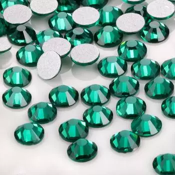 Symphony Cyan Rhinestone Flat Bottom Diamond Diy Nail Art Jewelry Accessories Nail Sticker Diamond Glass Diamond Round Diamond ss6/1440pcs