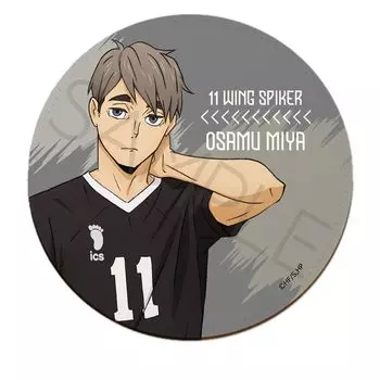 SYNC INNOVATION 7-я кожаная подставка под стакан из искусственной кожи «Haikyu!! [Осаму Мия] 88D7мм SYNC-HK7LCO-YK