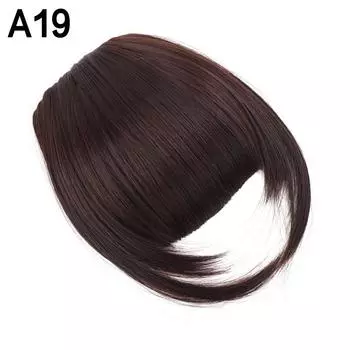 Synthetic Air Bangs Hair Clip-In Extension Front Fringes Natural Increase Hair Party Styling Accessories
