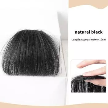 Synthetic Fake Bangs Wig Hair Piece Natural Clip Hairpiece Hair Extensions Female Styling Hair Accessories