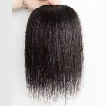 Synthetic Pads Invisible Seamless Hair Pads Top Side Cover Hair Piece Heat Resistant Fiber 20CM